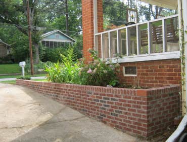 Project photos from Myers & Heard Masonry Myers & Heard Masonry Removal of Old Existing Retaining Walls on both sides of the driveway. ( East Point, G