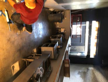 Bar build-out/framing