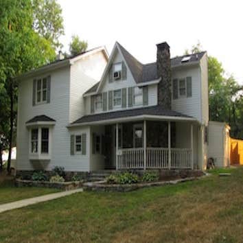 Recent Addition to an existing home in Pottstown This project was completed in early 2011 for a client in Pottstown. The entire left side of the house 