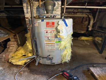 Bradford White Water Heater Install by All Star Plumbing, Heating and Air Conditioning #18 75 gallon gas State water heater swapped for a much better B