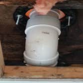 Flat roof drain. Masonry wall permeation Flat roof drain. Masonry wall permeation. New 4" PVC. 3rd floor.