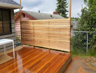 Seattle fence and deck projects