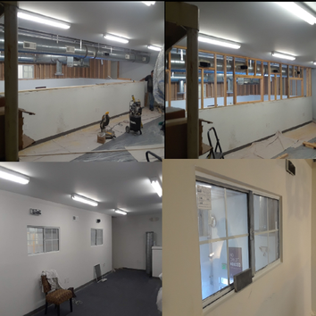 Photos by HQC Project Managing Co. #1 Wall Framing / Drywall Hanging / Drywal Finish / Interior Painting