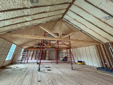 Photos by Master Craftsman Construction llc #3 Real wood ceiling and wood truss