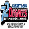 Carney & Son 72 Degrees logo