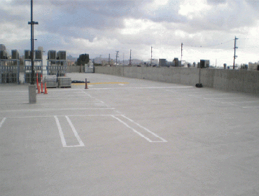 Towne Wholesale Mart Project (Downtown L.A.) All concrete slabs crack over time. When a slab loses volume like moisture, there is a resistance to movem