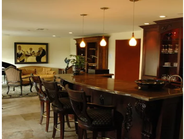 Transformation from a California ranch house to a Tuscan villa