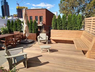 Decking and Bench