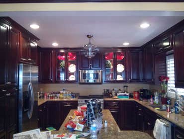Michael Lucero Dba Electrical Design And Maintenance Project 200 amp flush mounted panel, Kitchen remodel, room addition, recessed lighting, undergroun