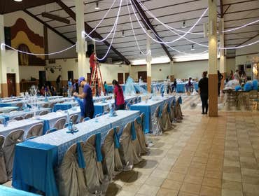CHURCH PARTY RM NEW LED LIGHT