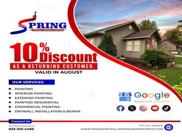 Photos by Spring Drywall Repair and Painting #15
