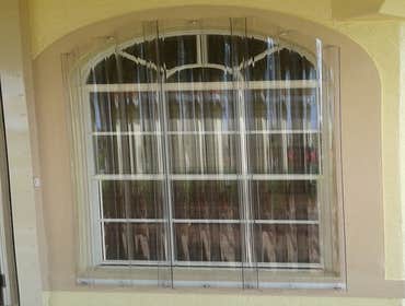 Photos from Precision Industries Sw Fl Inc One of our projects that consisted of 14 shutters including Lexan Clear Panels , Accordion Shutters and Elec