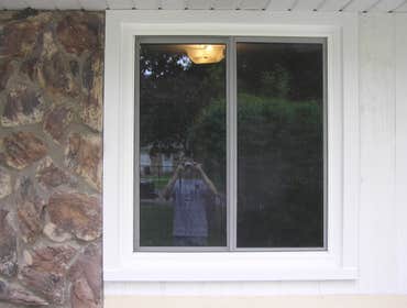 A PANE IN THE GLASS CONSTRUCTION