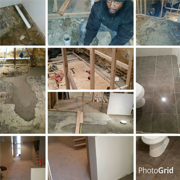 KEC REMODELING SERVICES LICENSE AND INSURED BASEMENT Remodel the finished basement add a laundry room and a half bathroom with utility closet.