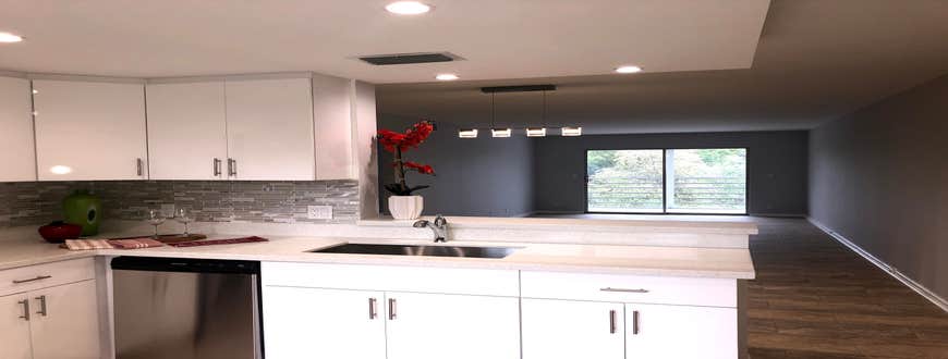 Photos by G6 Investments Pompano Beach This 1,200 SQF investment property was designed and remodeled to a bright and spacious contemporary apartme...