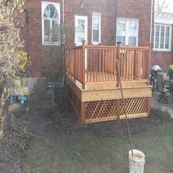 Cedar Deck and Addition