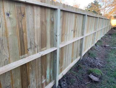 Fence install