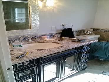 bathroom job