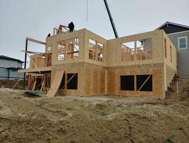 Orondo, WA - Lakehouse Addition Adding 4200 Sq Ft addition to existing 1400 sq ft home above 3 car garage in Orondo, WA