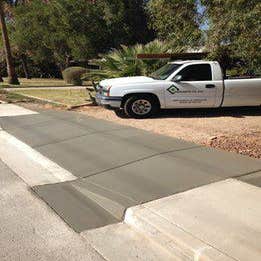 Driveway approach.