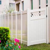 Vinyl Fence