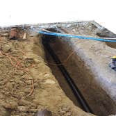 main sewer replacement in side