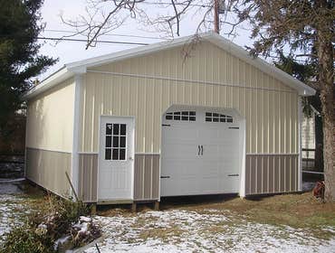 Photos by Pioneer Pole Buildings #1 40’ W X 60’ L X 12’ H