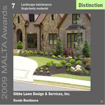 2009 Landscape Maintenance Awards