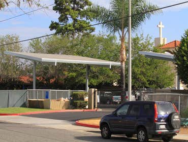 Parking Shade front