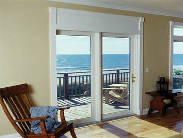 Center Hinged Patio Door