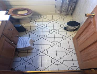 Photos by Allied Innovation Group #1 Examples of our flooring repair/refurbishment and bathroom remodeling at multiple locations