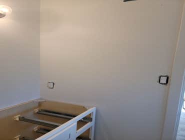 Fine Design Remodeling resume painting, frame, tile, cabinet install, shower, more.