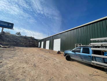 Photos by Cutter's Edge LLC #1 Metal building and office space.