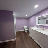 Photos by Clear Choice Exteriors & Bath Makeover #1 Bath Tub to shower conversions. Also full remodel