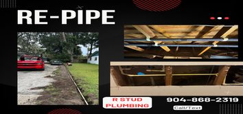R Stud Plumbing