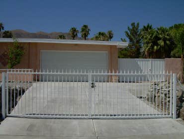 Double Picket Gate