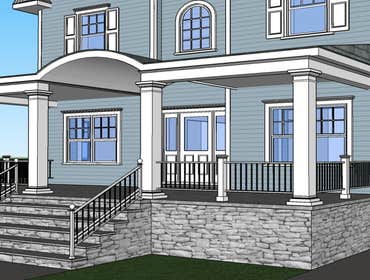 3D model for new construction home
