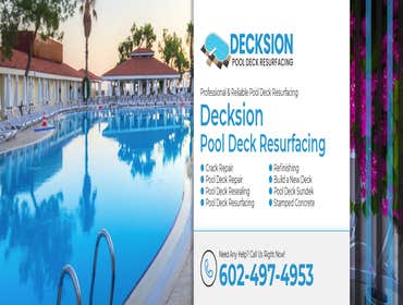 Photos by Decksion Pool Deck Resurfacing #1