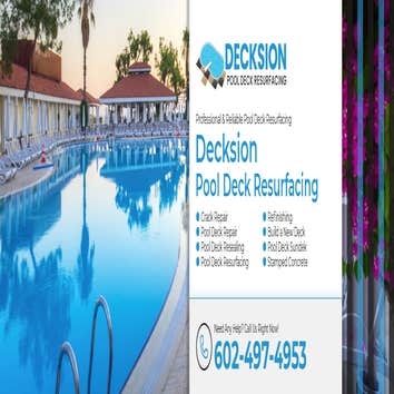Photos by Decksion Pool Deck Resurfacing #1