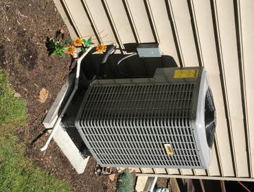 Hickok Waynesboro, PA Luxaire 15 SEER replacement heat pump system with matching air handler