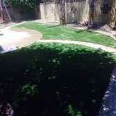 After sod installation