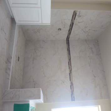 custom shower