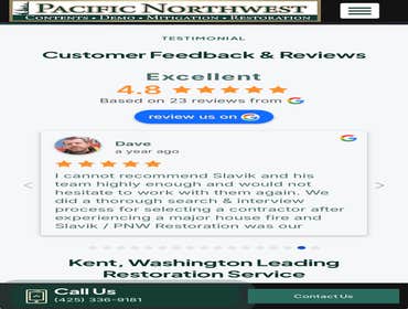 Slavik Petrus Pacific Northwest Restoration1 Fire restoration. Mold mitigation Water mitigation. Demolition. Content restoration.