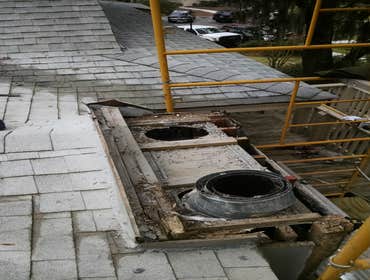 Chimney Demo and Rebuild