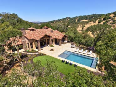 Custom home in wine country New construction