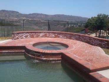 CPF Masonry Project These pictures shown are just a few examples of what customers in the past have asked for to improve their property. We build outd