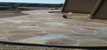 Vanilla flagstone Its has the mix of color but the beauty of it the vanilla flagstone color makes this project a expression