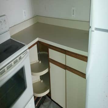 kitchen before