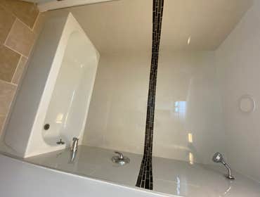 Basement bathroom