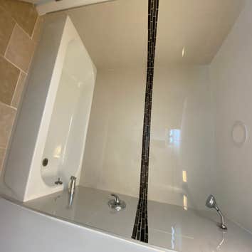 Basement bathroom